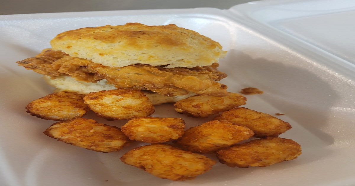 Chicken biscuit food